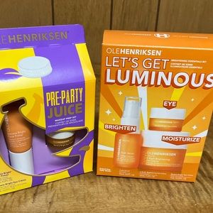 Ole Henrikson Brightening Essentials and Pre Makeup sets